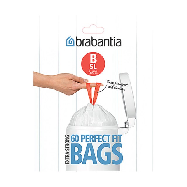 Avfallspåse Brabantia Perfectfit C 10-12 liter 40st/rl - 10-12L - 1