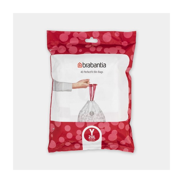Avfallspåse Brabantia Perfectfit Y 20 liter 40/rl - 20L - 1