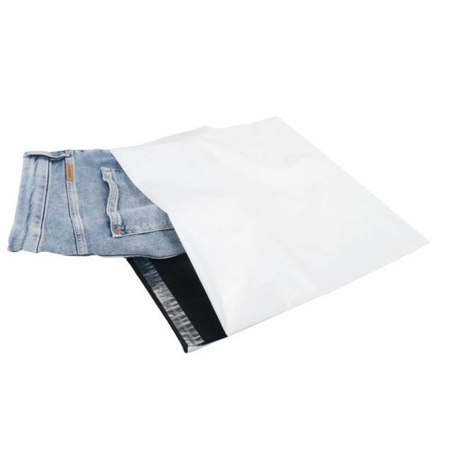 E-handelspåse Packoplock Vit, 230x325 mm, 70 my, 500 st - 1