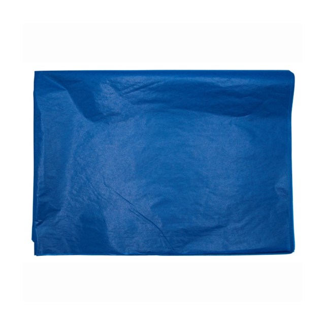 Silkespapper 51x76cm mörkblå 25ark/fp - 510x760mm - 1