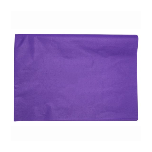 Silkespapper 51x76cm violett 25ark/fp - 510x760mm - 1