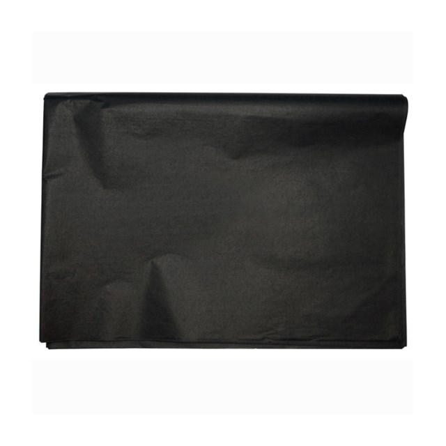 Silkespapper 51x76cm svart 25ark/fp - 510x760mm - 1