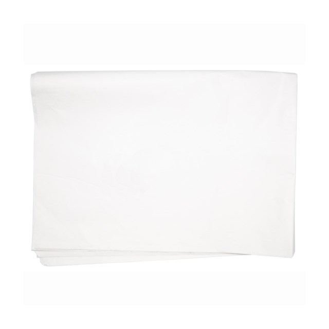 Silkespapper 51x76cm vit 25ark/fp - 510x760mm - 1