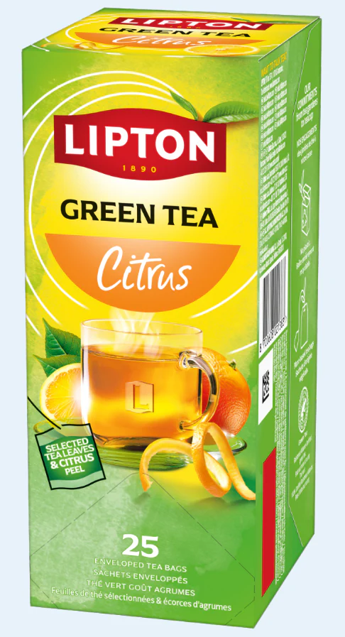 Te Lipton Green tea Citrus 25/fp - 1