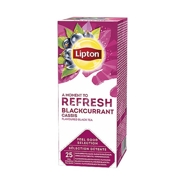 Te Lipton Blackcurrant 25/Fp - 1