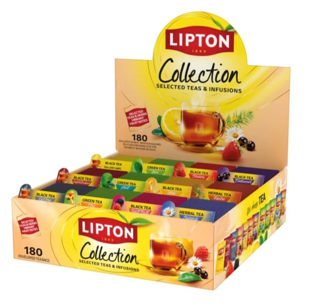 Te Lipton Sortiment/Displaykartong 180St Påsar - 1