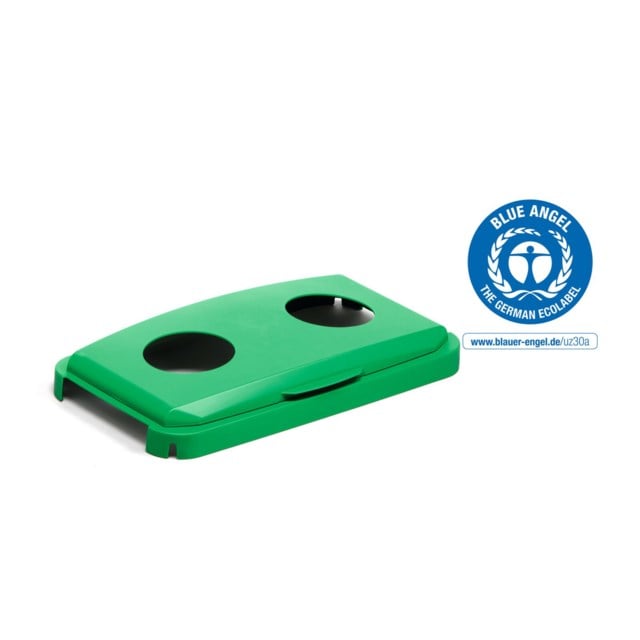 Lock till Durabin 60 fällbart för burkar grön - 60L - 1