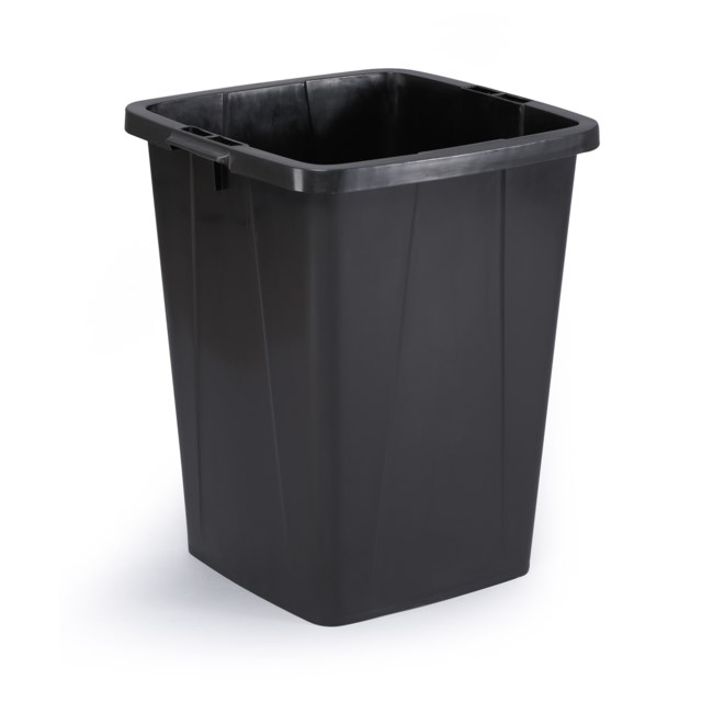 Avfallstunna Durabin Eco 90 svart - 90L - 1
