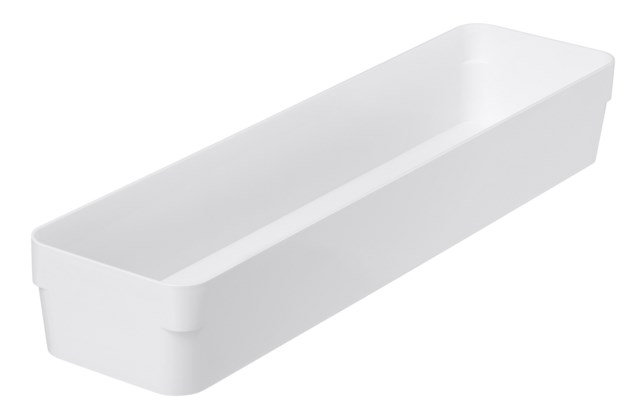 Förvaringslåda SmartStore Compact Sort 40x10cm Vit - 1