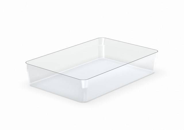 Förvaringslåda SmartStore Compact Sort 30x20cm transparent - 1