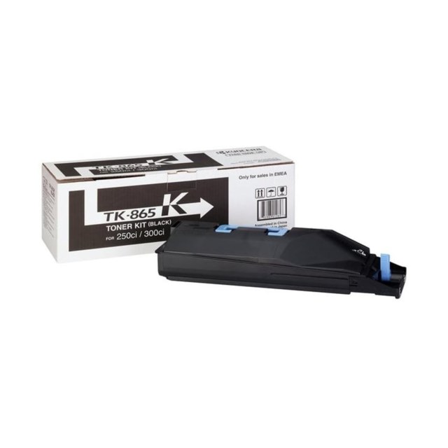 Lasertoner Kyocera TK-865K TASKalfa 250Ci svart - 1