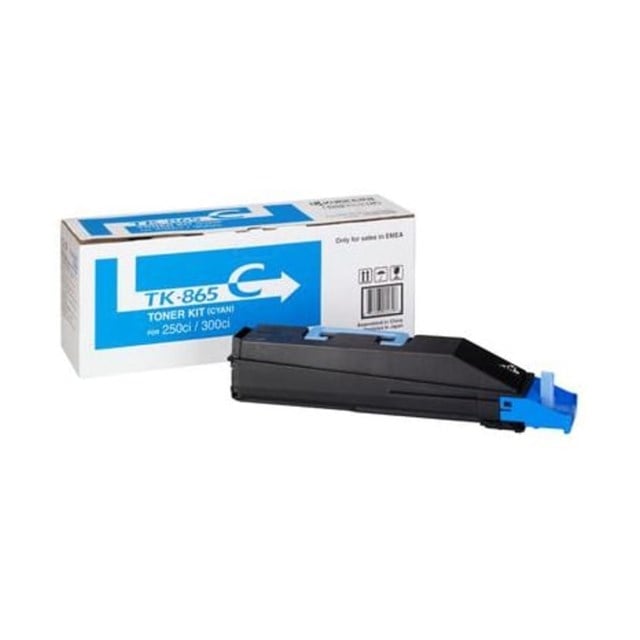 Lasertoner Kyocera TK-865C TASKalfa 250Ci cyan - 1