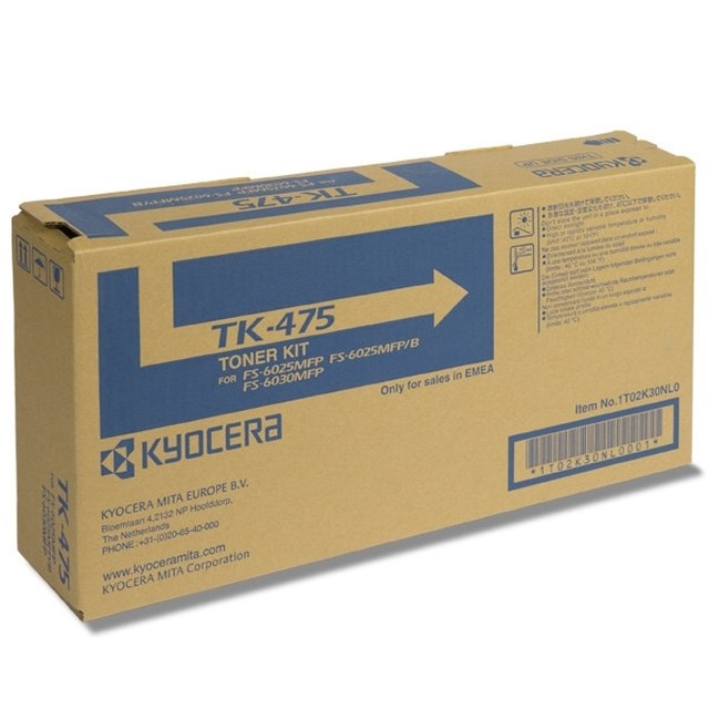 Lasertoner Kyocera TK-475 FS-6025MFP svart kit - 1