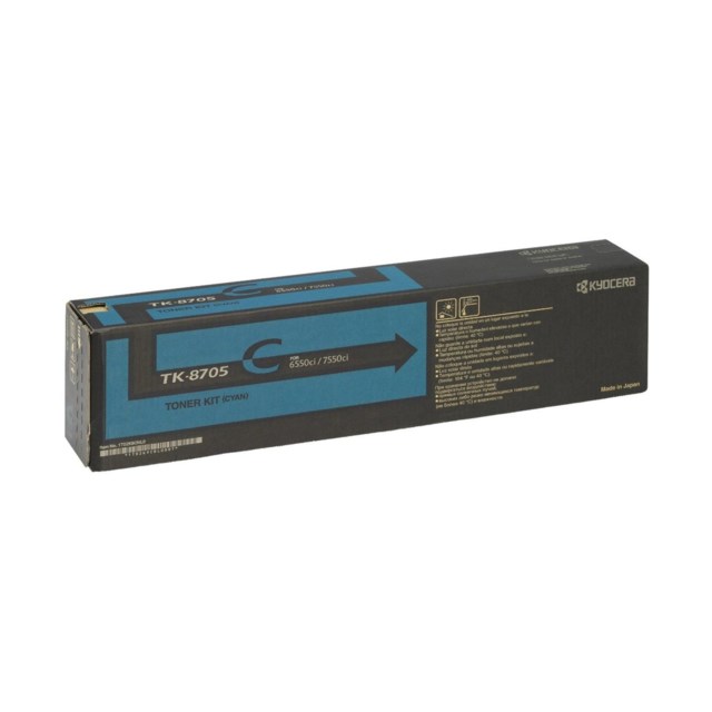 Lasertoner Kyocera TK-8705C TASKalfa 6550ci cyan - 1