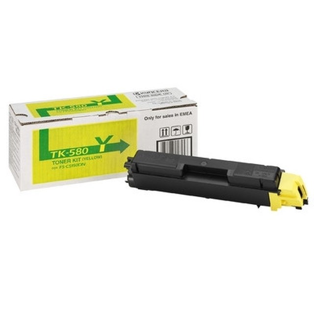 Lasertoner Kyocera TK-580Y gul - 1