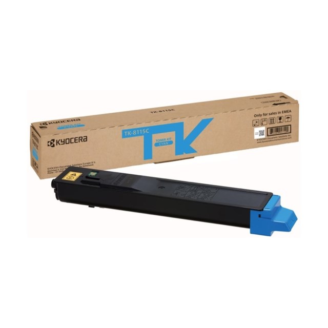 Lasertoner Kyocera TK-8115C M8124cidn/M8130cidn cyan - 1