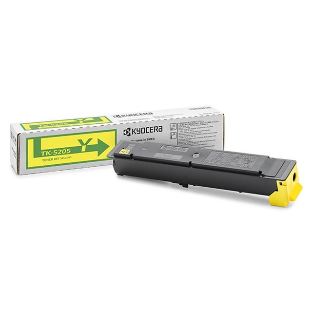 Lasertoner Kyocera TK-5205Y gul - 1