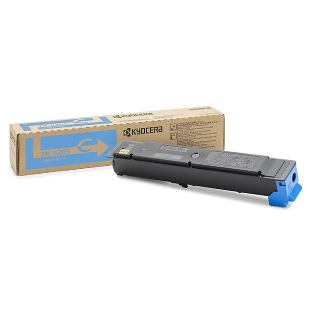 Lasertoner Kyocera TK-5205C cyan - 1