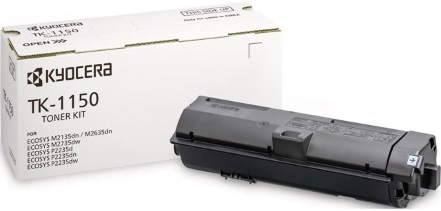 Lasertoner Kyocera TK-1150 svart - 1