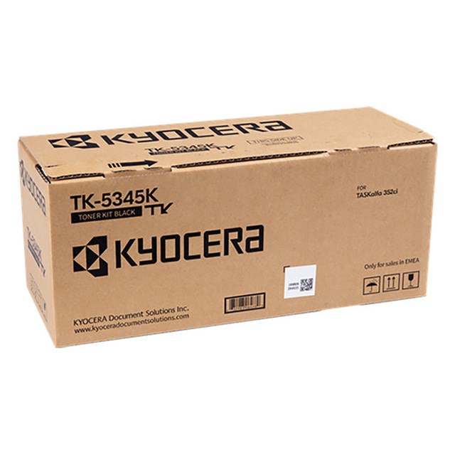 Lasertoner Kyocera TK-5345K 352ci svart - 1