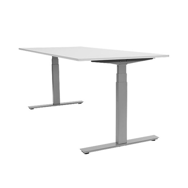 Ergofunk Smart 2000x1200V mm silver/vit - 2000x1200Vmm - 1