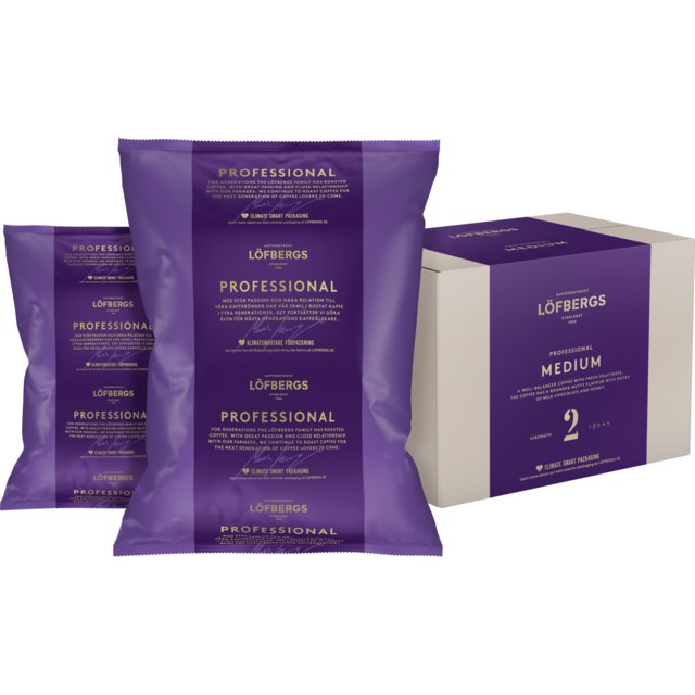 Kaffe Löfbergs Mellanrost  48 X 125Gr/Krt - 48x125g - 1