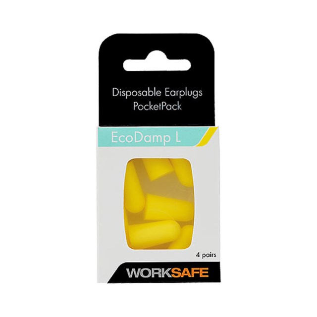 Hörselproppar Worksafe EcoDamp 200 par/fp  SS EN 352-2:2002 - 1