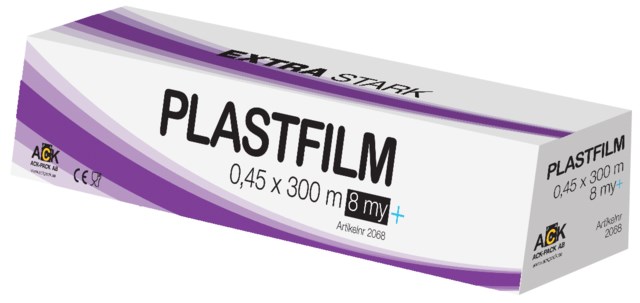 Plastfilm 300 m x 45 cm - 450mmx300m - 1