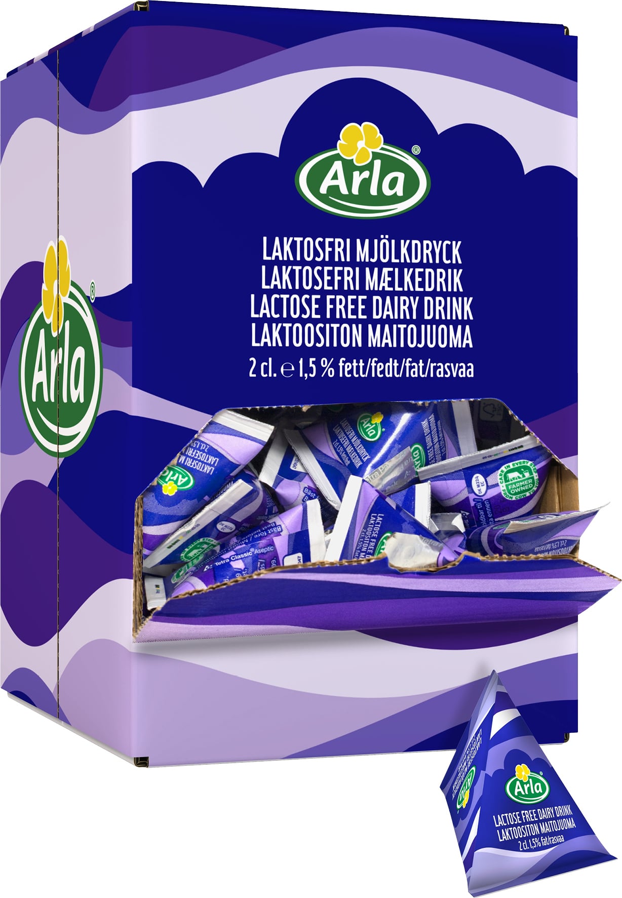 Kaffemjölk ARLA Laktosfri 1,5% 2cl, 100/FP - Fika, Dryck & Kök - Kaffe & Drycker - Kaffemjölk