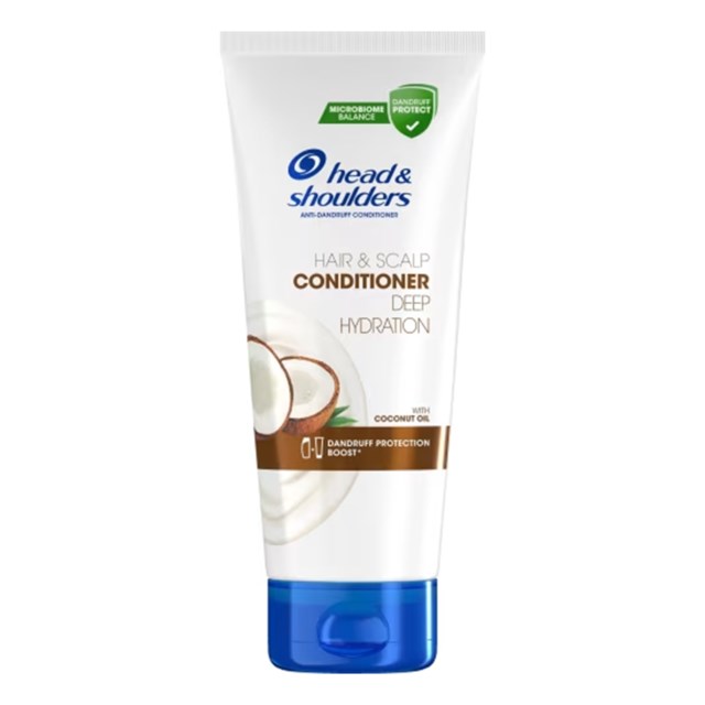 Head & Shoulders Deep Hydration Balsam mot mjäll med kokosolja 220 ml - 1