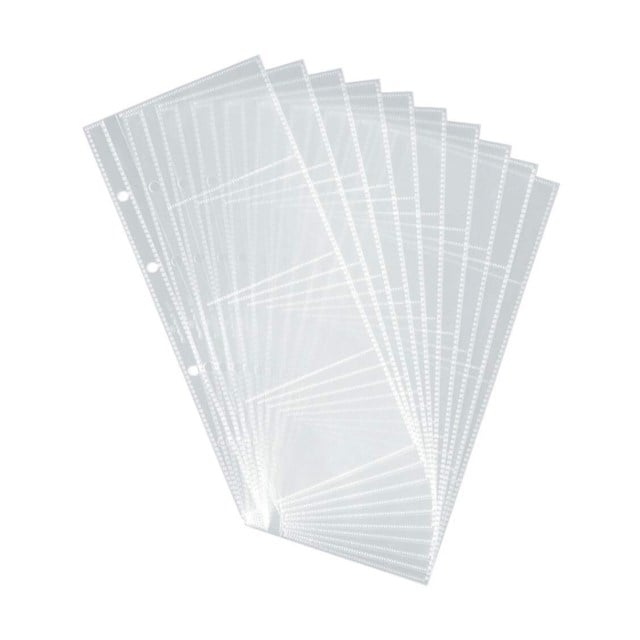 Plastficka Visitkort  Till Pärm 2383     10St/Fp - 90x57mm - 1