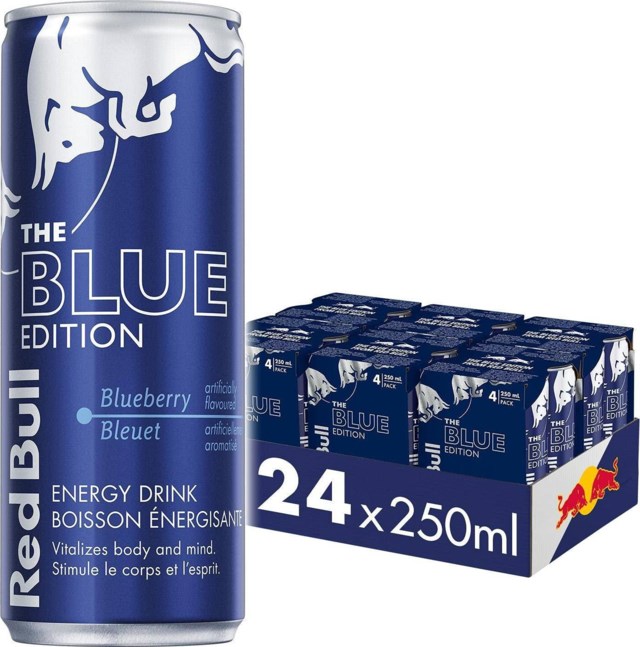 Red Bull Blue Edition 24x250ml - 1