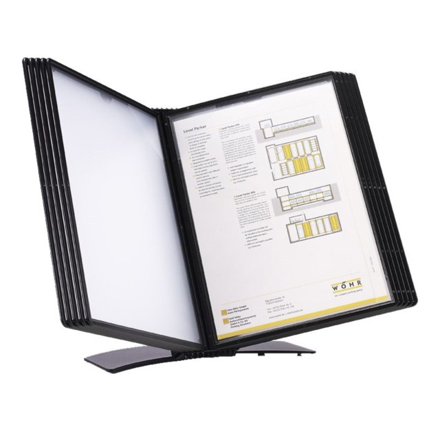 Bordsställ Easymount A4 för 20 paneler svart - A4 - 1