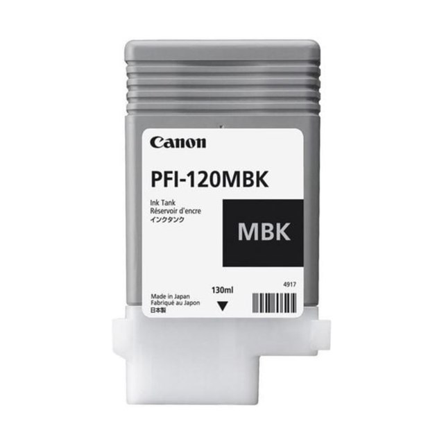 PFI-120MBK mat black patron - 130ml - 1