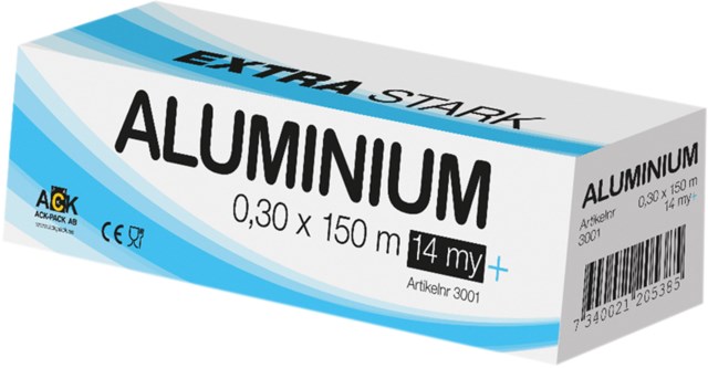 Aluminiumfolie 150 m x 30 cm - 300mmx150m - 1