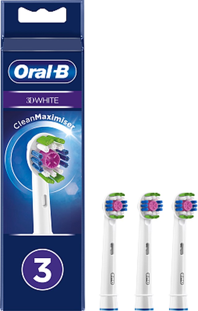 Oral-B 3D White Tandborsthuvud 3 st - 1