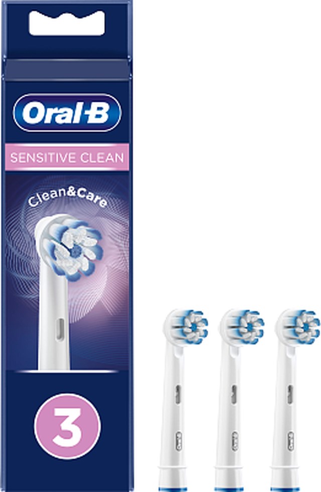 Oral-B Sensitive Clean Tandborsthuvuden 3 st - 1