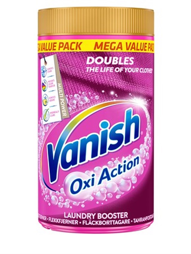 Vanish Colour Laundry Booster Pulver 1,5kg - 1