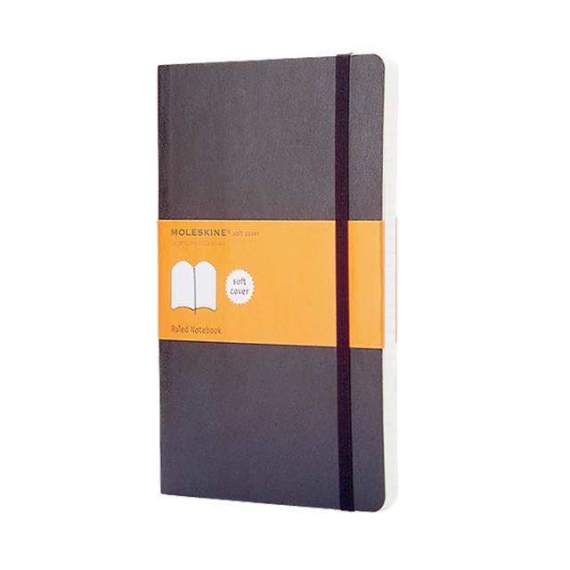 Anteckningsbok Moleskine Soft Pocket linjerad svart - 1