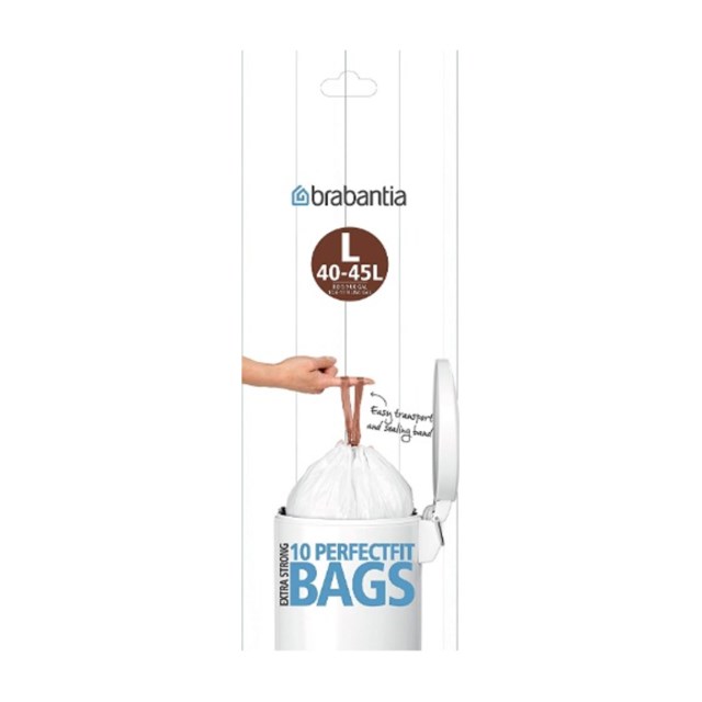 Avfallspåse Brabantia L 45 liter 10st/rl - 45L - 1