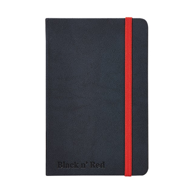 Block Oxford Black n' Red Hard A6 svart - 1