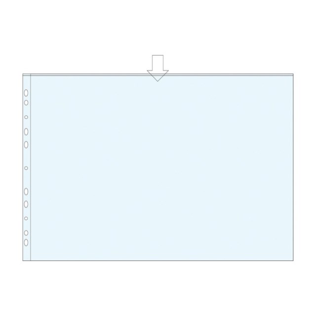 Plastficka Copysafe A3L 0,09 10st/fp - C5 - 1