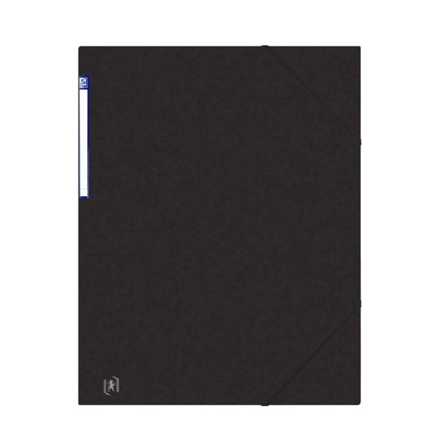 Snoddmapp Oxford A3 3-klaff svart - A3 - 1