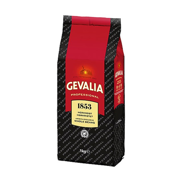 Kaffebönor Gevalia 1853 Dark 8 X 1000Gr - 8x1kg - 1