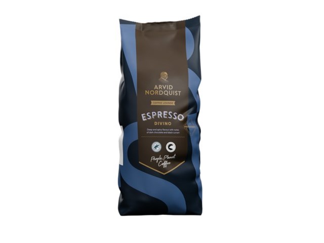 Espressokaffe Arvid Nordquist Classic Espresso Nero, automatmalet, 1000 g - 1kg - 1