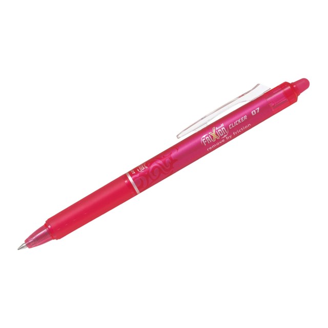 Kulpenna Pilot Frixion Clicker 0,7, raderbar, rosa - 0,7mm - 1