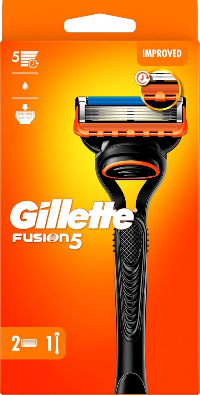 Gillette Fusion5 Rakhyvel 1st + Rakblad 2st - 1
