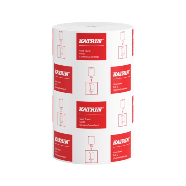 Torkpapper Katrin Classic S 1-lags 116m vit 12rl/fp - 116m - 1
