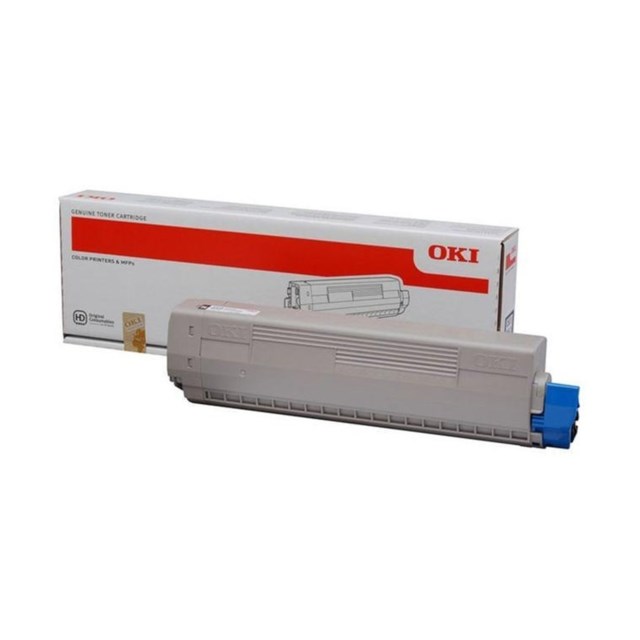 Lasertoner Oki MC873 svart - 1