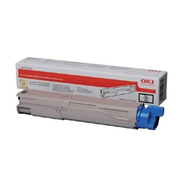 Lasertoner Oki MC873 svart - 1